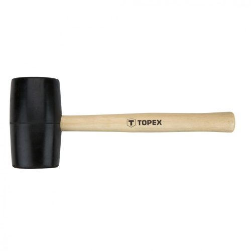 TOPEX Gumikalapács 63mm/680g, keményfa nyél