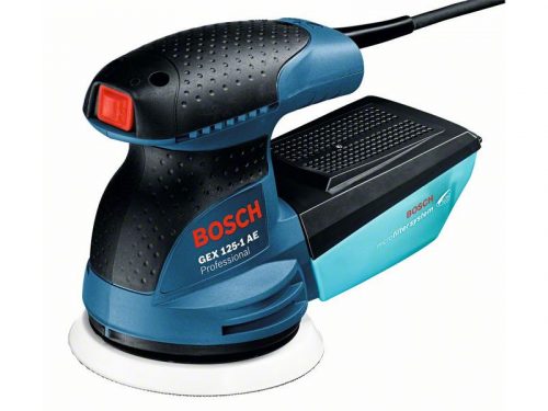 BOSCH Excentercsiszoló 125 mm-es GEX 125-1 AE kartondobozban / 250 W