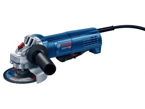 BOSCH Sarokcsiszoló 115 mm GWS 9-115 P PROtection kapcsolós, kartondobozban / 900 W