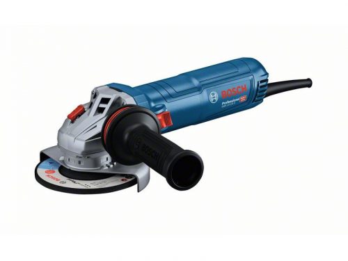 BOSCH Sarokcsiszoló 125 mm GWS 12-125 S fordulatszám szabályzós, reteszelhető kapcs.  / 1200 W