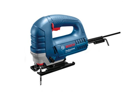 BOSCH Dekopírfűrész GST 8000 E kengyelfogantyús, kartondobozban / 710 W