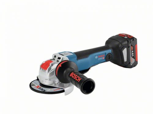 BOSCH GWX 18V-10 PC Akkus sarokcsiszoló X-LOCK (akku és töltő nélkül) L-Boxx-ban