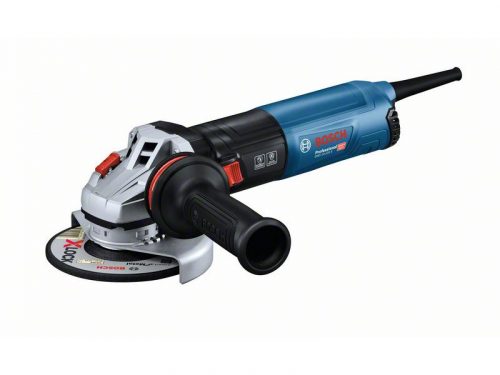 BOSCH Sarokcsiszoló 125 mm GWS 14-125 S keskeny, lágy indítású, ford. szab., k dobozban / 1400 W