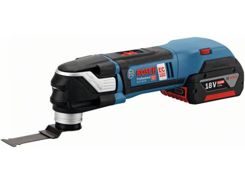 BOSCH Akkus multifunkciós gép GOP 18 V-28 L-Boxx-ban (2 x 5,0 Ah + gyorstöltő + tartozékok)