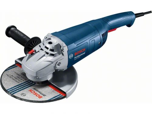 BOSCH Sarokcsiszoló 230 mm GWS 2200-230 lágy indítású, kartondobozban / 2200 W