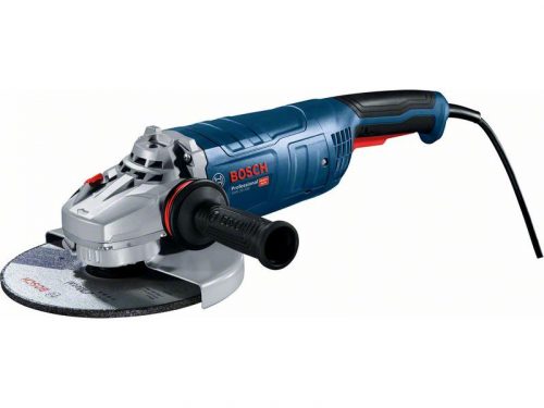 BOSCH Sarokcsiszoló 230 mm GWS 24-230 P PROtection kapcsoló, kartondobozban / 2400 W