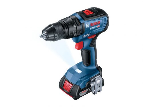 BOSCH Akkus ütvefúró-csavarozó GSB 18V-50 L-Case-ben (2 x 2,0 Ah + töltő)