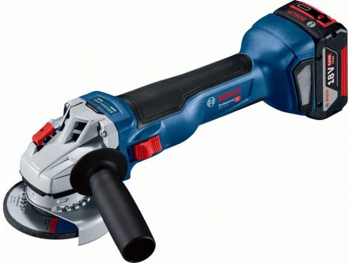 BOSCH Akkus sarokcsiszoló 115 mm GWS 18V-10 kartondobozban (akku és töltő nélkül)