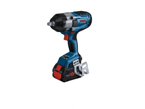 BOSCH BITURBO Akkus ütvecsavarozó GDS 18V-1000 L-BOXX-ban 1/2" (2 x 5,0 Ah akku + gyorstöltő)