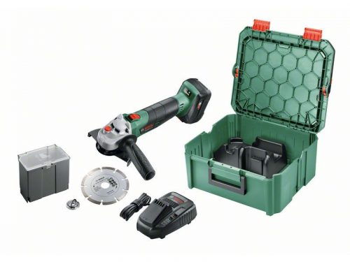 BOSCH AdvancedGrind 18 Akkus sarokcsiszoló Set (1x2,5 Ah) 06033D9003