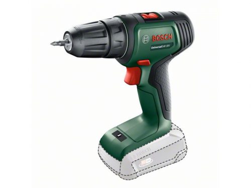 BOSCH UniversalDrill 18 Akkus fúrócsavarozó (1x1,5Ah) kofferben