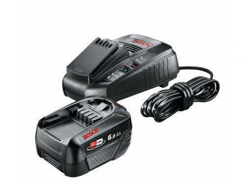 BOSCH Akkumulátor szett PBA 18V / 1 x 6,0 Ah + AL1830CV töltő