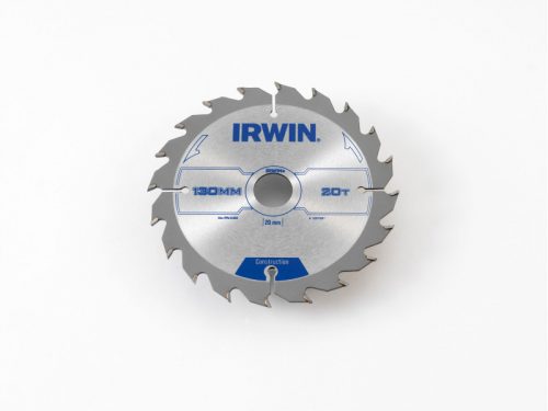 IRWIN1 Fűrésztárcsa fához 130 x 20 mm / 20T