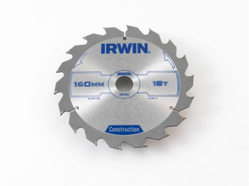 IRWIN1 Fűrésztárcsa fához 160 x 20 mm / 18T