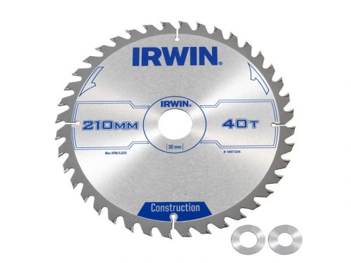 IRWIN1 Fűrésztárcsa fához 210 x 30 mm / 40T