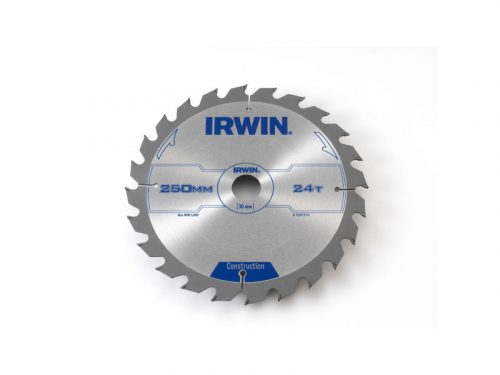 IRWIN1 Fűrésztárcsa fához 250 x 30 mm / 24T