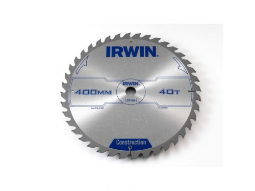 IRWIN1 Fűrésztárcsa fához 400 x 30 mm / 40T