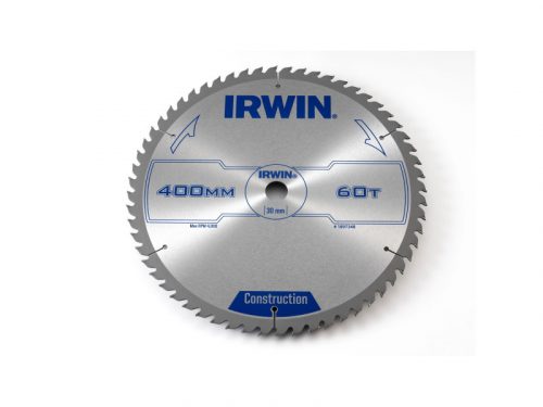 IRWIN1 Fűrésztárcsa fához 400 x 30 mm / 60T