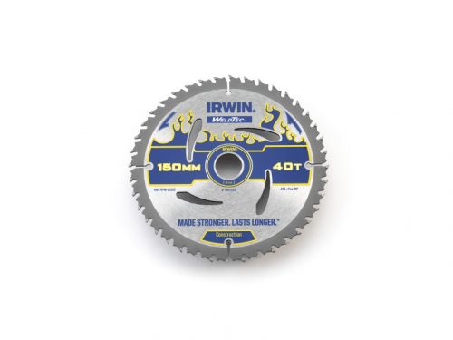 IRWIN1 Fűrésztárcsa fához 150 x 20 mm / 40T