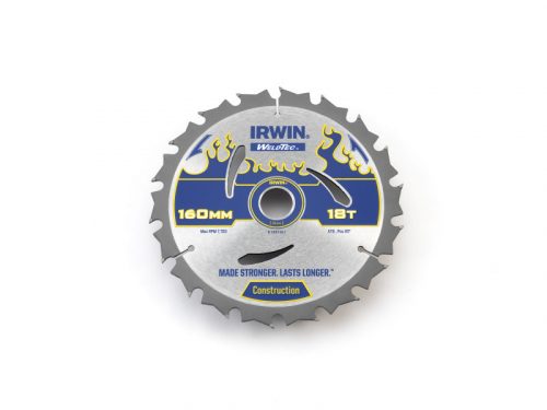 IRWIN1 Fűrésztárcsa fához 160 x 20 mm / 18T