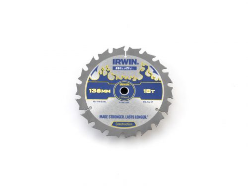 IRWIN1 Fűrésztárcsa fához 136 x 10 mm / 18T