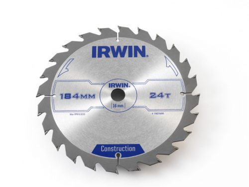 IRWIN1 Fűrésztárcsa fához 184 x 16 mm / 24T