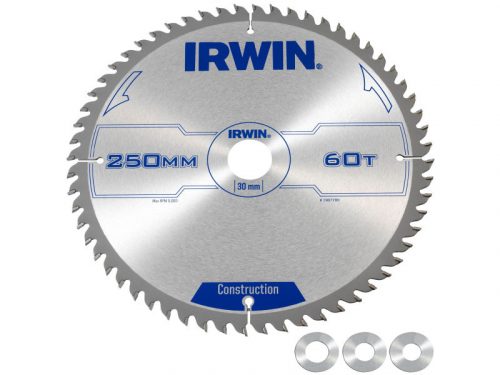 IRWIN1 Fűrésztárcsa fához 250 x 30 mm / 60T