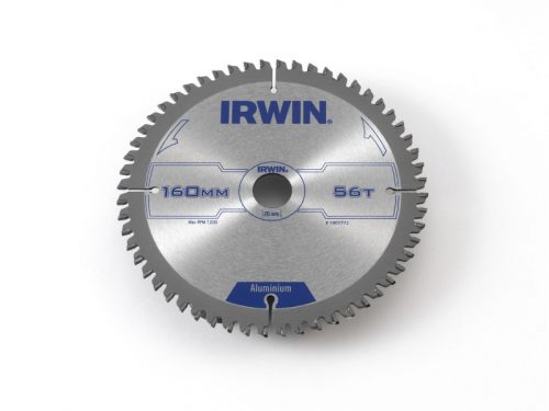 IRWIN1 Fűrésztárcsa aluminiumhoz 160 x 20 mm / 56T