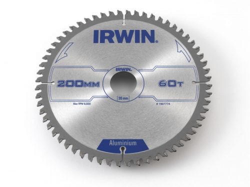 IRWIN1 Fűrésztárcsa aluminiumhoz 200 x 30 mm / 60T