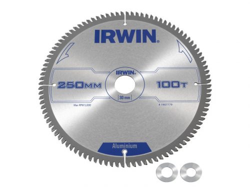 IRWIN1 Fűrésztárcsa aluminiumhoz 250 x 30 mm / 100T