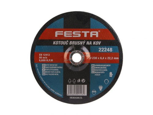 FESTA Tisztítókorong fémre 230 x 6,4 x 22 mm