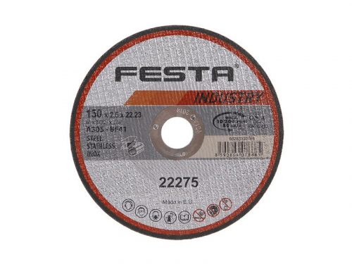 FESTA Vágókorong fémre 150 x 2,5 x 22,2 mm