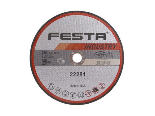 FESTA Vágókorong fémre 230 x 2,5 x 22,2 mm