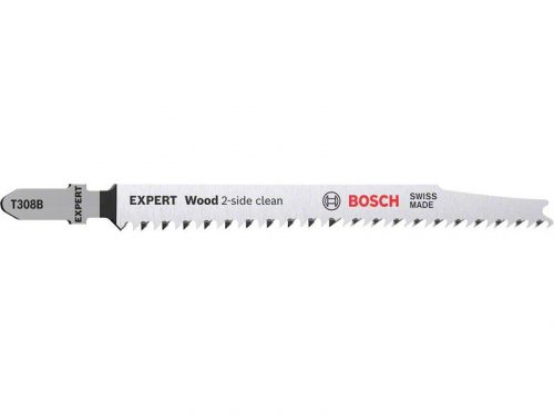 BOSCH EXPERT Dekopírfűrészlap puhafához T 308 B 117/1,2 mm (3 db/cs)