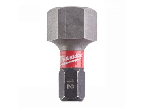 MILWAUKEE Bithegy imbusz 12 x 25 mm Shockwave Impact Duty (2 db/cs)