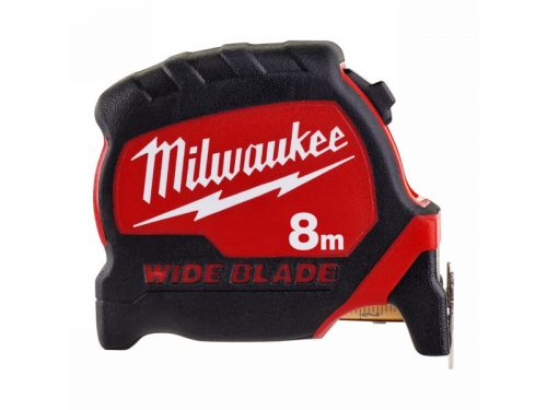 MILWAUKEE Mérőszalag 8 m x 33 mm prémium széles