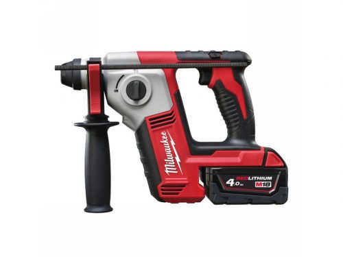 MILWAUKEE Akkus fúrókalapács M18 BH-402C SDS-Plus (2 x 4,0 Ah akku + töltő)