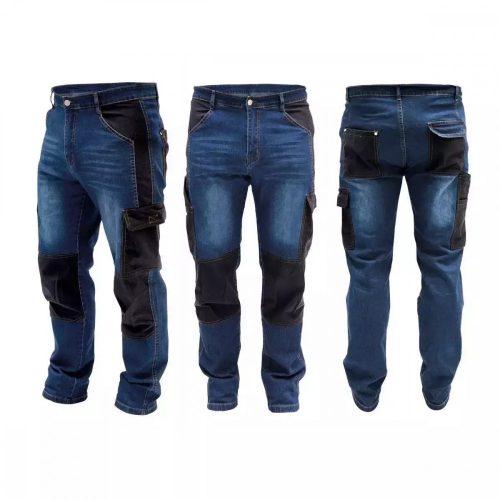 Farmernadrág, méret LD, denim 280g/m2