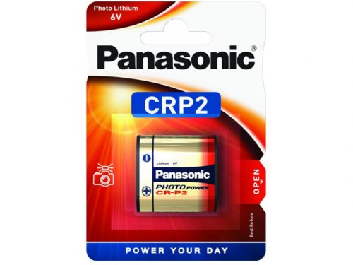 PANASONIC CR-P2L/1BP lítium fotóelem 1 db/bl