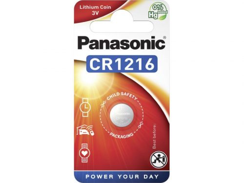 PANASONIC CR1216 3V lítium gombelem 1db/cs