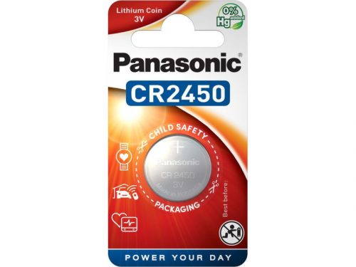 PANASONIC CR2450 3V lítium gombelem 1db/cs