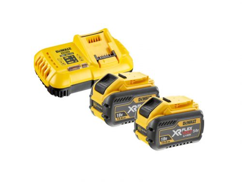 DEWALT FlexVolt Akkumulátor és gyorstöltő szett 18 V (2 x 12 Ah) DCB118Y2