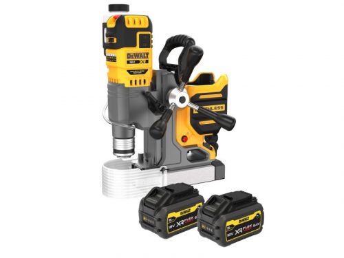 DEWALT Akkus Mágnestalpas fúrógép 18 V (2 x 9 Ah + töltő) DCD1623X2G