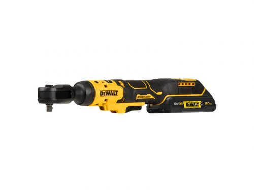 DEWALT Akkus racsnis csavarkulcs 18 V (1 x 2 Ah + töltő + PUR betét) DCF513D1G