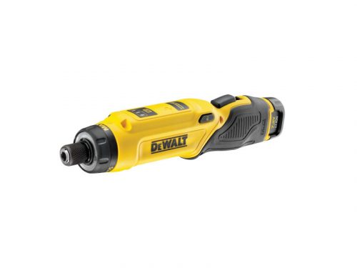 DEWALT Akkus mozgásérzékelős csavarozó 7,2 V (2 x 1 Ah + töltő) DCF680G2