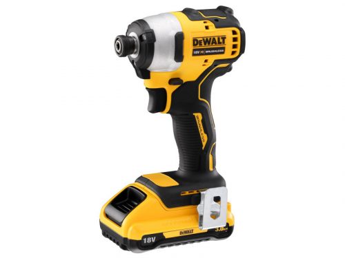 DEWALT Akkus ütvecsavarozó 18 V szénkefe nélküli (2 x 3,0 Ah akku + töltő + TSTAK) DCF809L2T