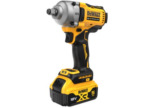 DEWALT Akkus ütvecsavarozó 18 V szénkefe nélküli (2 x 5,0 Ah akku + töltő + TSTAK) DCF891P2T