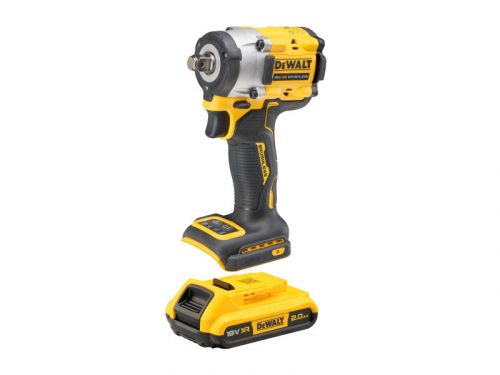 DEWALT Akkus ütvecsavarozó 18 V (2 x 2,0 Ah akku + töltő + TSTAK) DCF921D2T