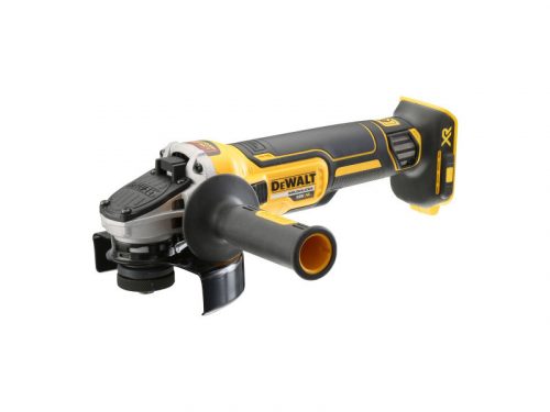 DEWALT Akkus sarokcsiszoló 125 mm 18 V szénkefe nélküli (Akku + töltő nélkül) DCG405N