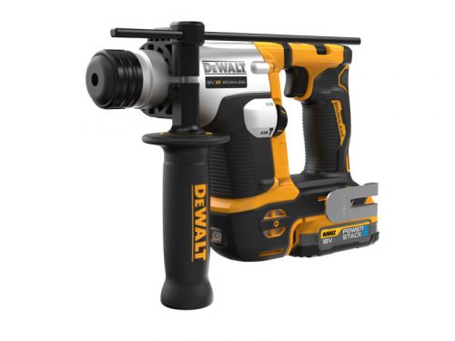 DEWALT Akkus fúrókalapács 18 V szénkefe nélküli (2 x 1,7 Ah akku + töltő + TSTAK) DCH172E2T